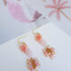 Ava coral and rose quartz