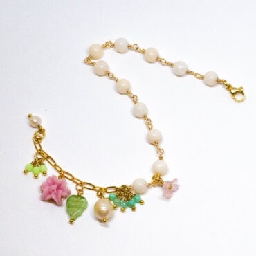 Coco charm - Pink and Green