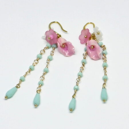 Tulip Pink and Mint